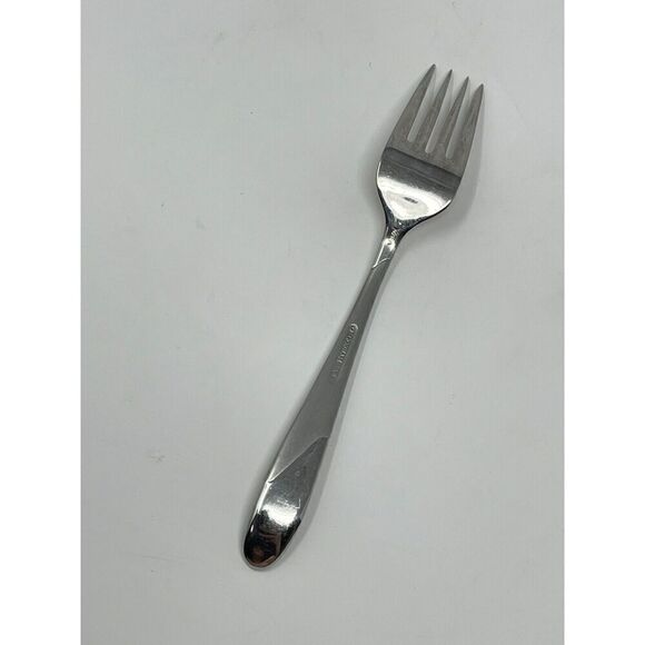 GORHAM Silver ASPEN FROSTED STAINLESS Salad FORK 7” 18/8 - Picture 5 of 6
